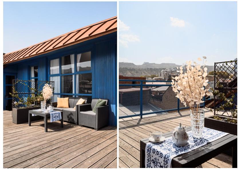Blue Balcony Hotel Tbilisi Exterior foto